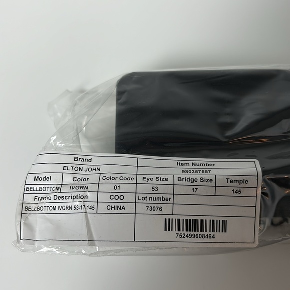 NWT Elton John Fashion Glasses - Picture 7 of 8